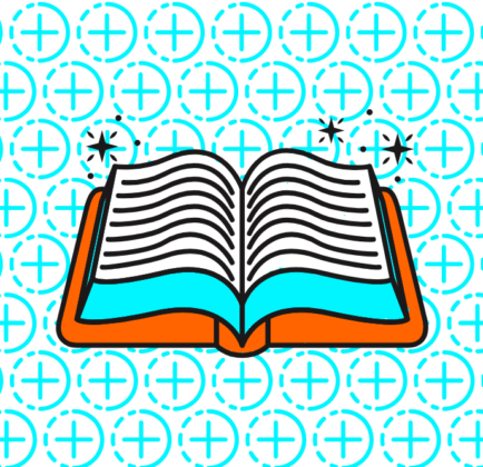 Open book illustrating an ebook about Stories Optimization