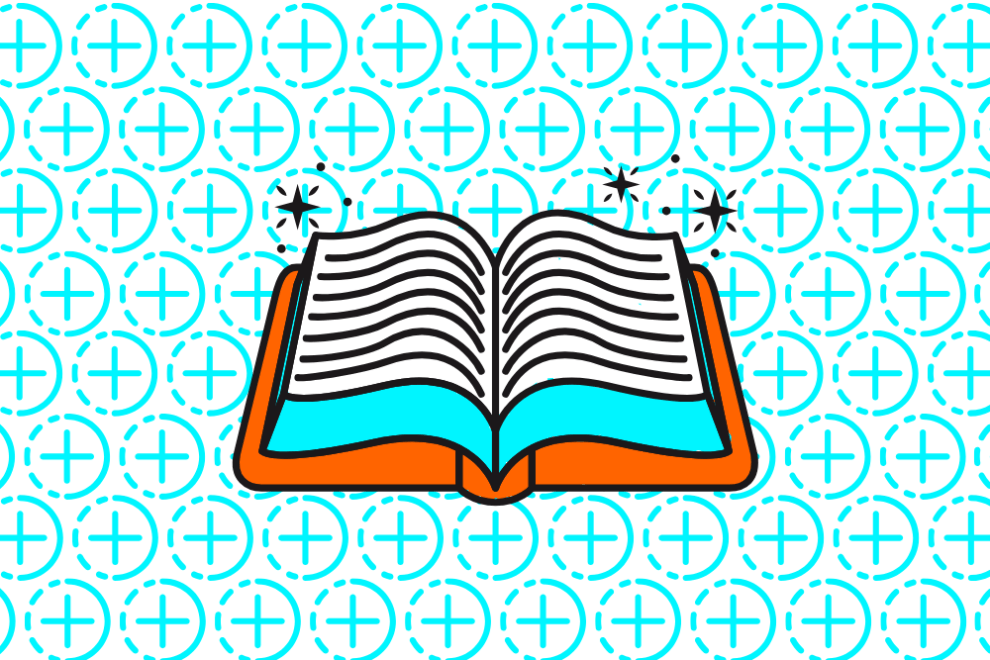 Open book illustrating an ebook about Stories Optimization